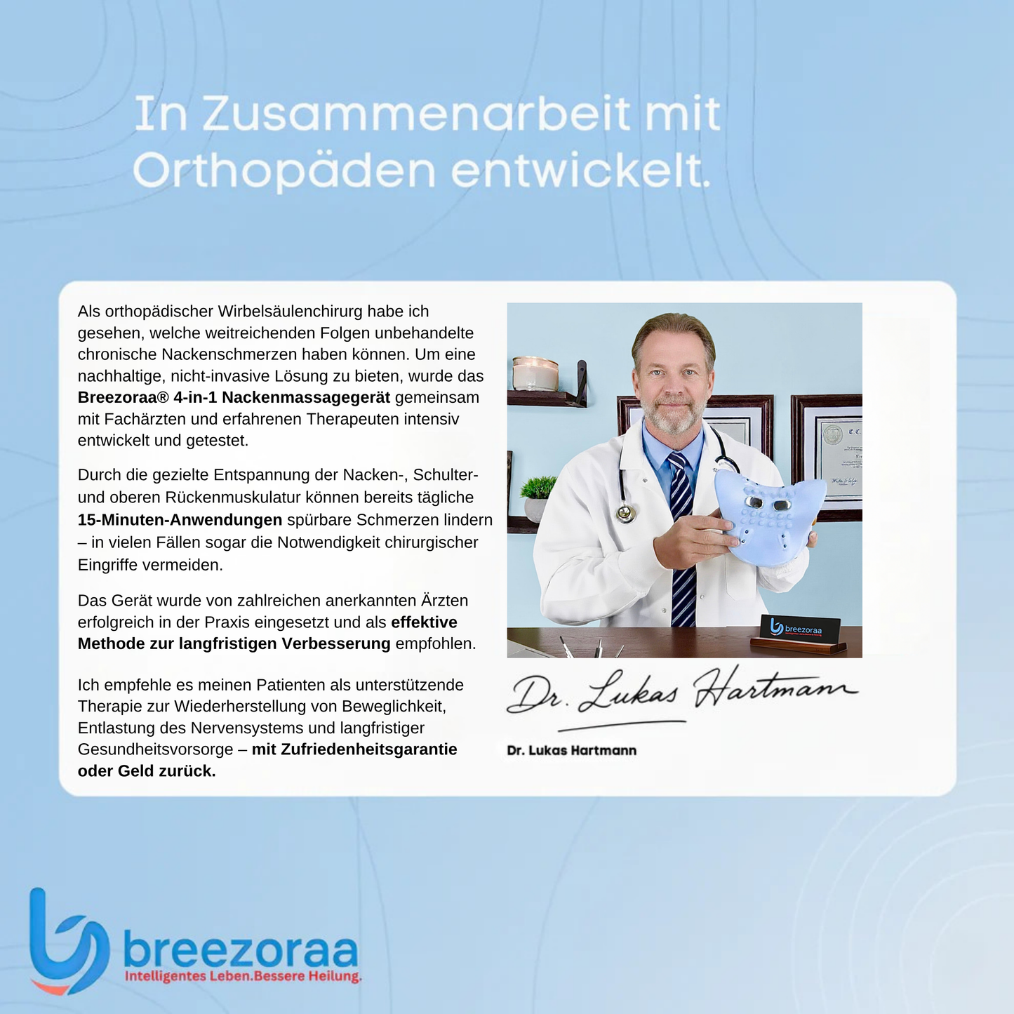 4-in-1 Nackenmassagegerät