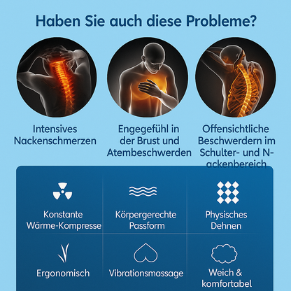 3-in-1- Nackenmassagekissen