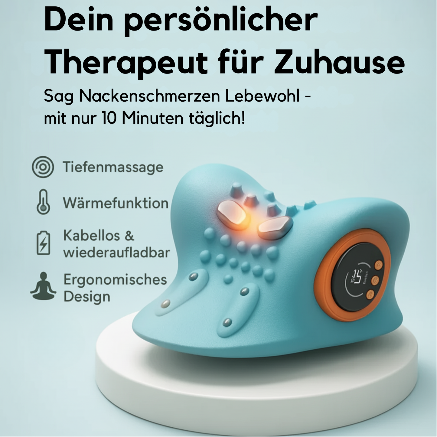 4-in-1 Nackenmassagegerät