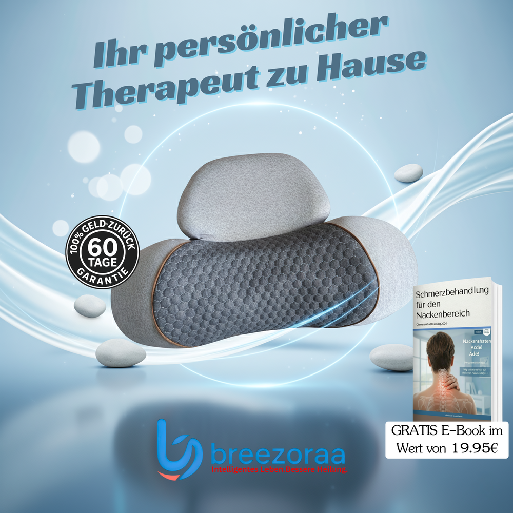 3-in-1- Nackenmassagekissen