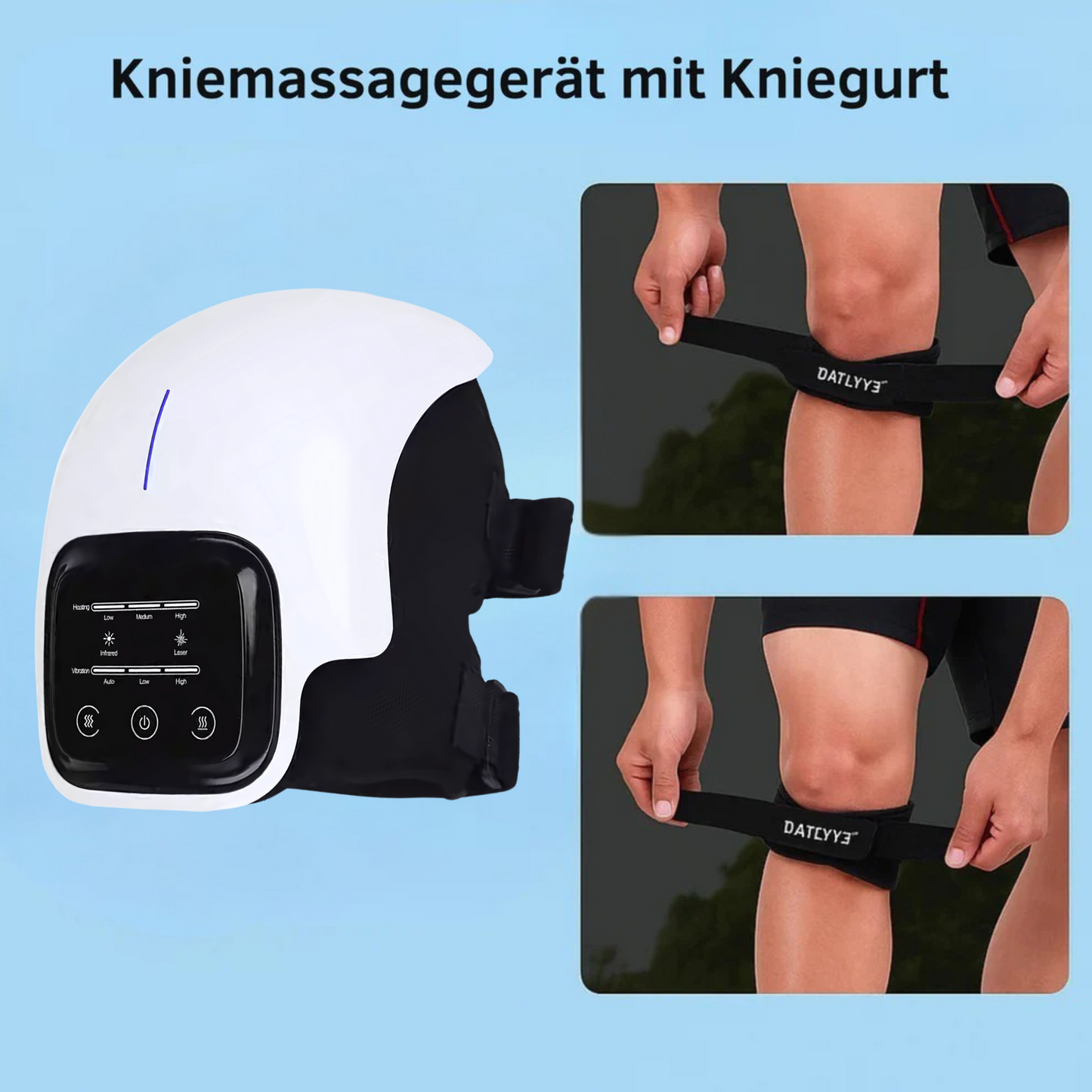 Intelligentes Knie-Massagegerät