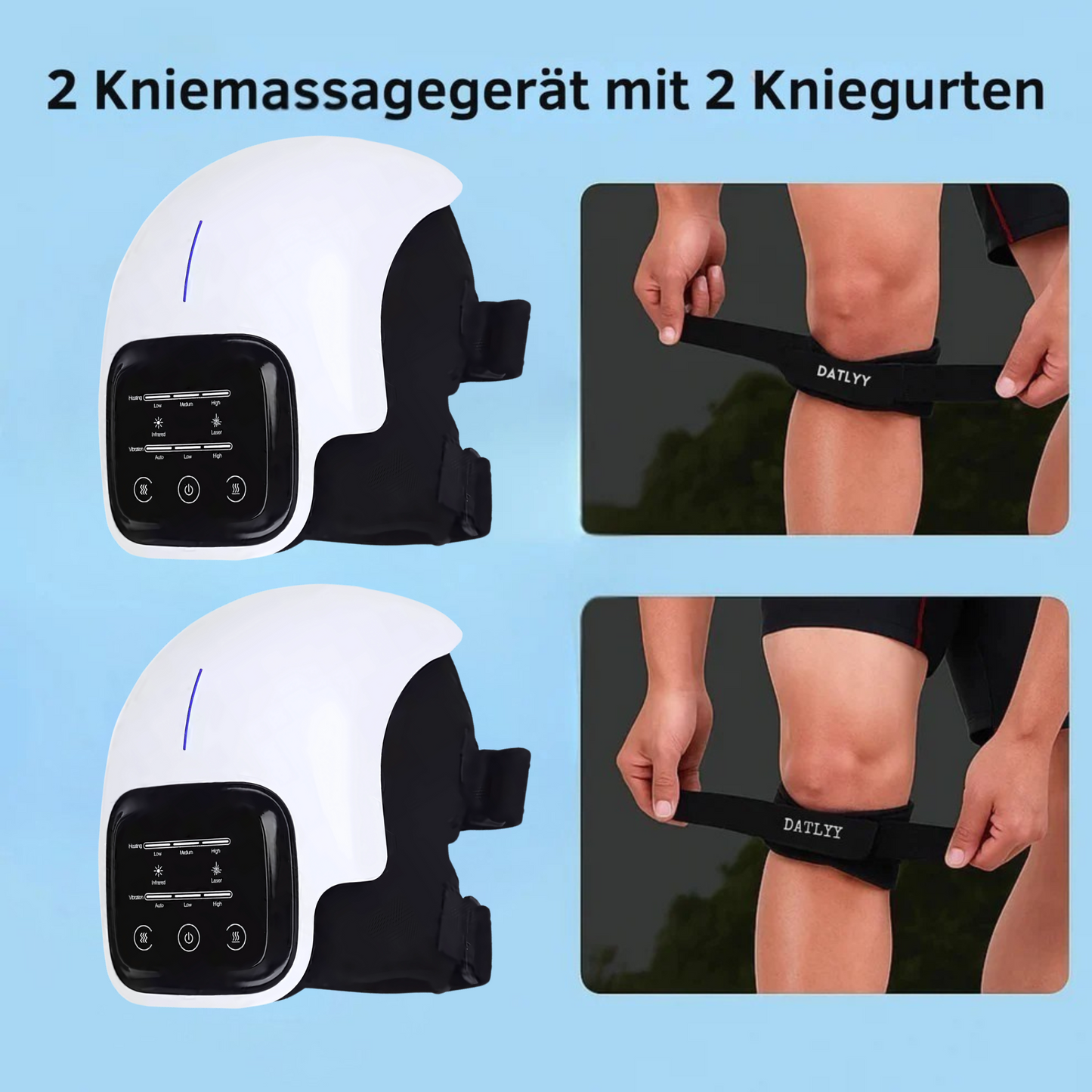 Intelligentes Knie-Massagegerät