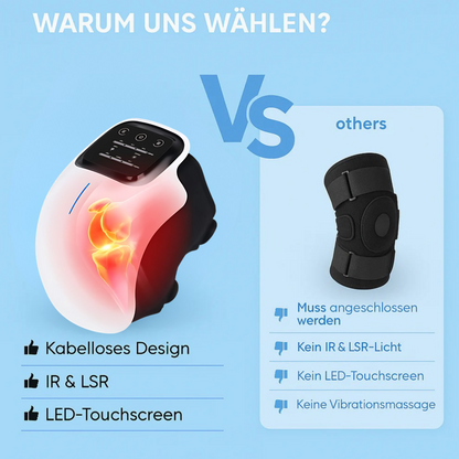 Intelligentes Knie-Massagegerät