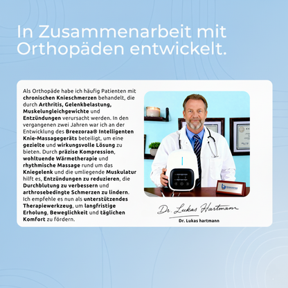 Intelligentes Knie-Massagegerät