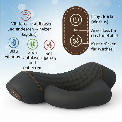 3-in-1-Nackenmassagekissen